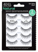 Image of Ardell Eye Lifting Effect Natural Eyelashes 110 Black - 5 Pack