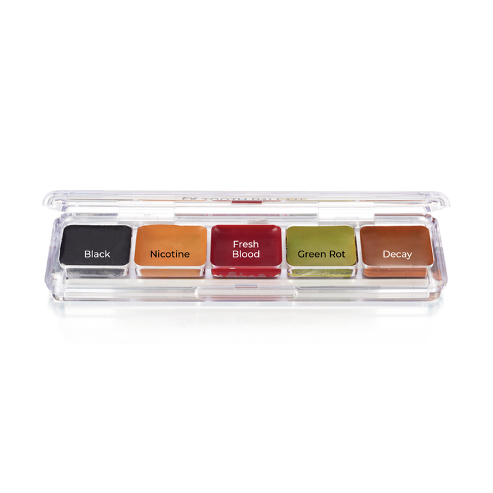 Tooth Alcohol FX Palette with color names