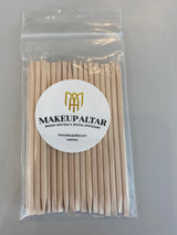 Image of The Makeup Altar Disposable Orange Wood Sticks