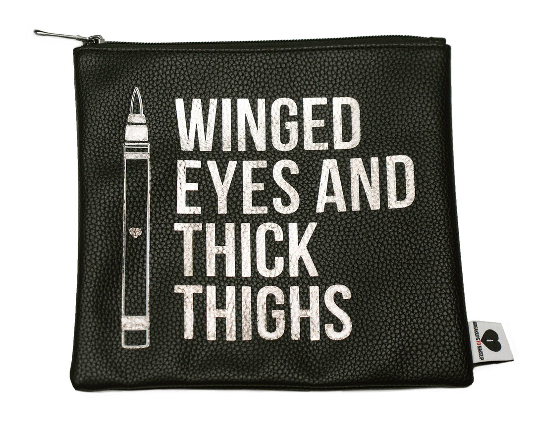 Winged Eyes Makeup Clutch