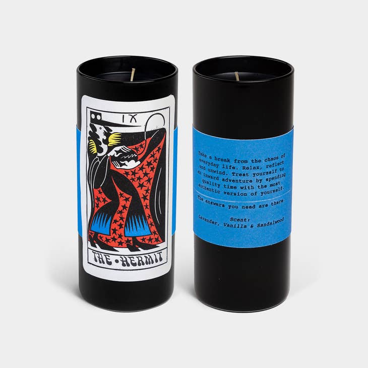 Tarot Candle - The Hermit (Scented)