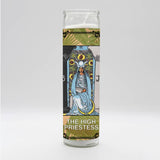 The High Priestess Tarot- Candle