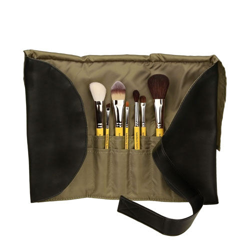 Studio Basic 7pc. Brush Set With Roll-Up Pouch