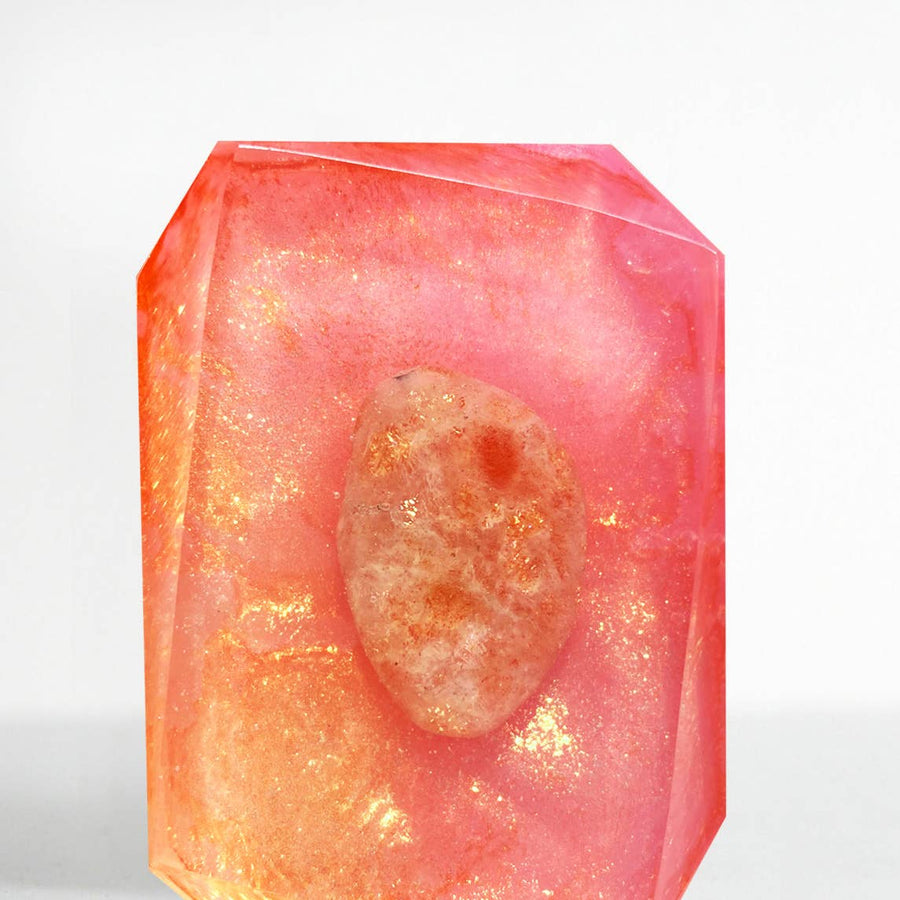 Sun Child - Sunstone Mini Crystal Infused Bar Soap