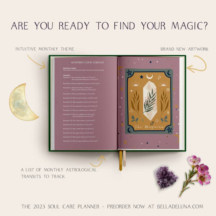 2023 Soul Care Planner - Astrology Planner - Witchy Planner