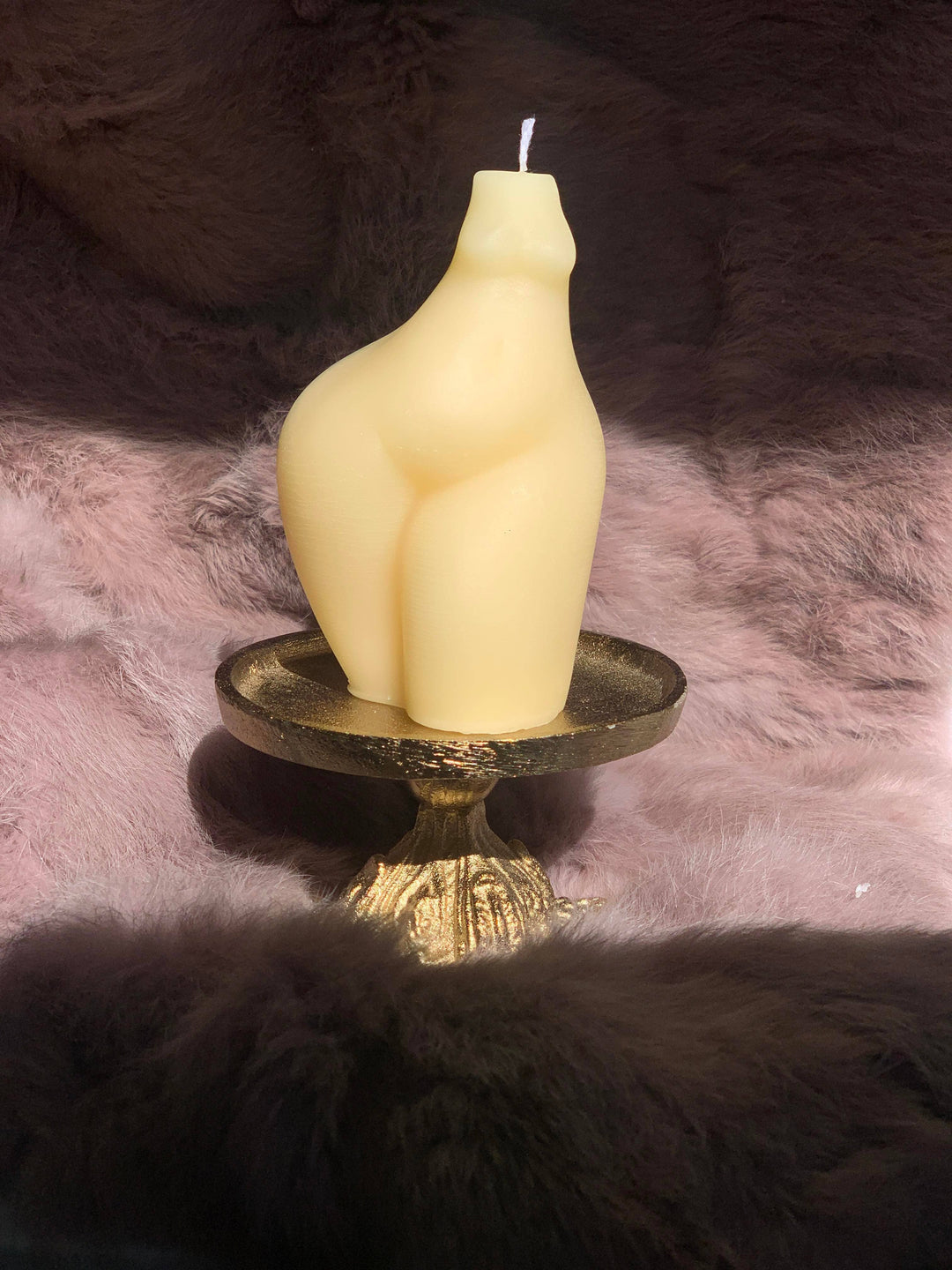 Abstract Woman Candle- Curvy
