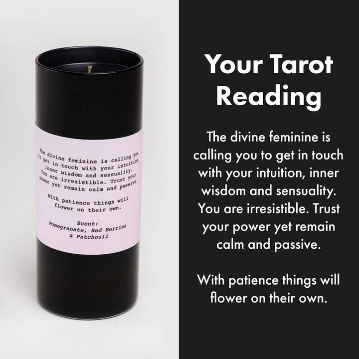 Tarot Candle - The High Priestess (Scented)
