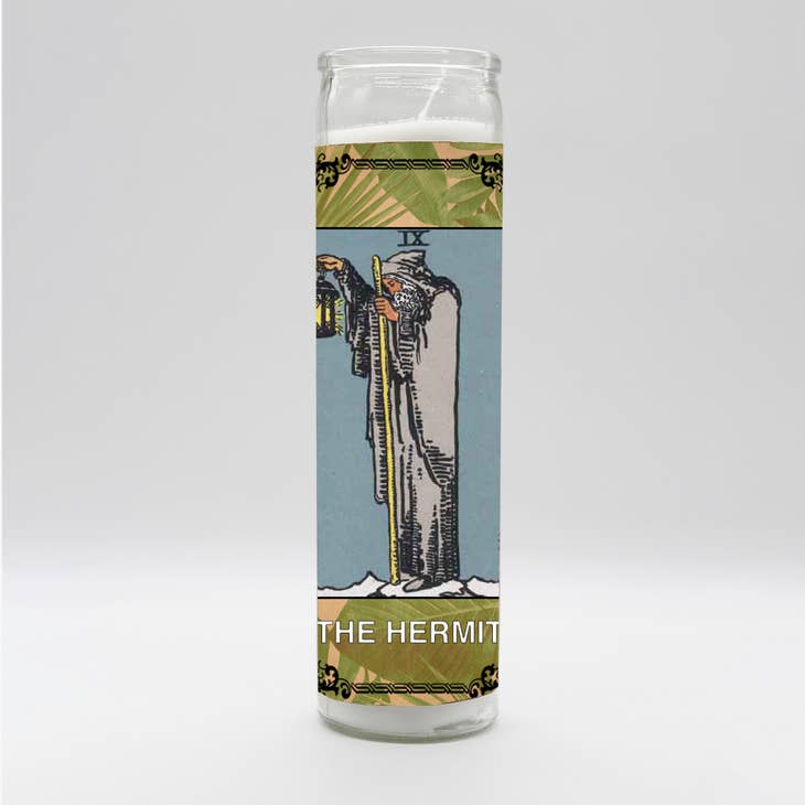 The Hermit Tarot- Candle