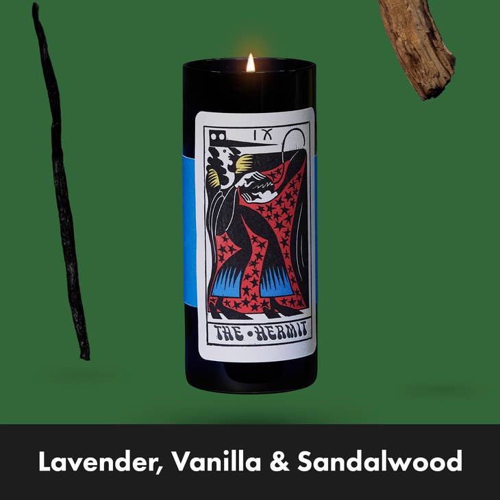 CandleHand Hand Gesture Candle - Middle Finger Blue by 54 Celsius