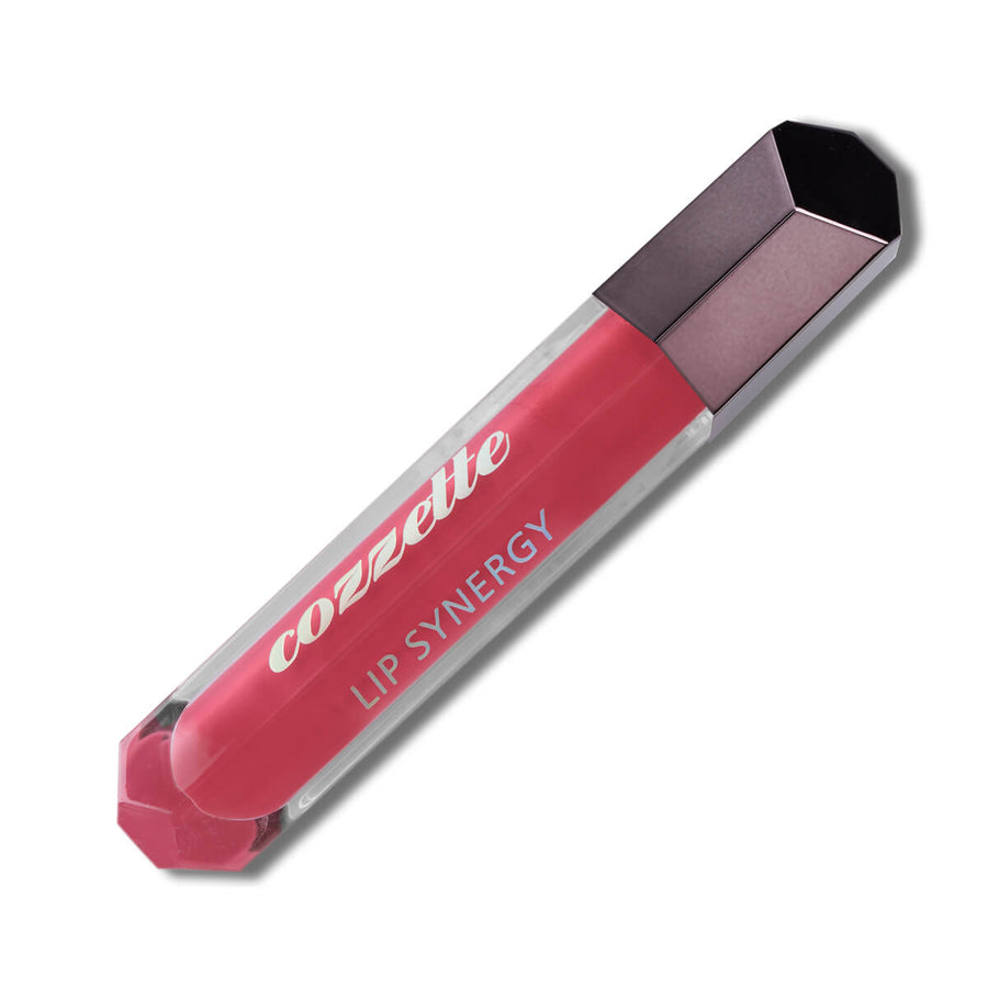 Pinky red Delight Lip Synergy Lip Gloss close up